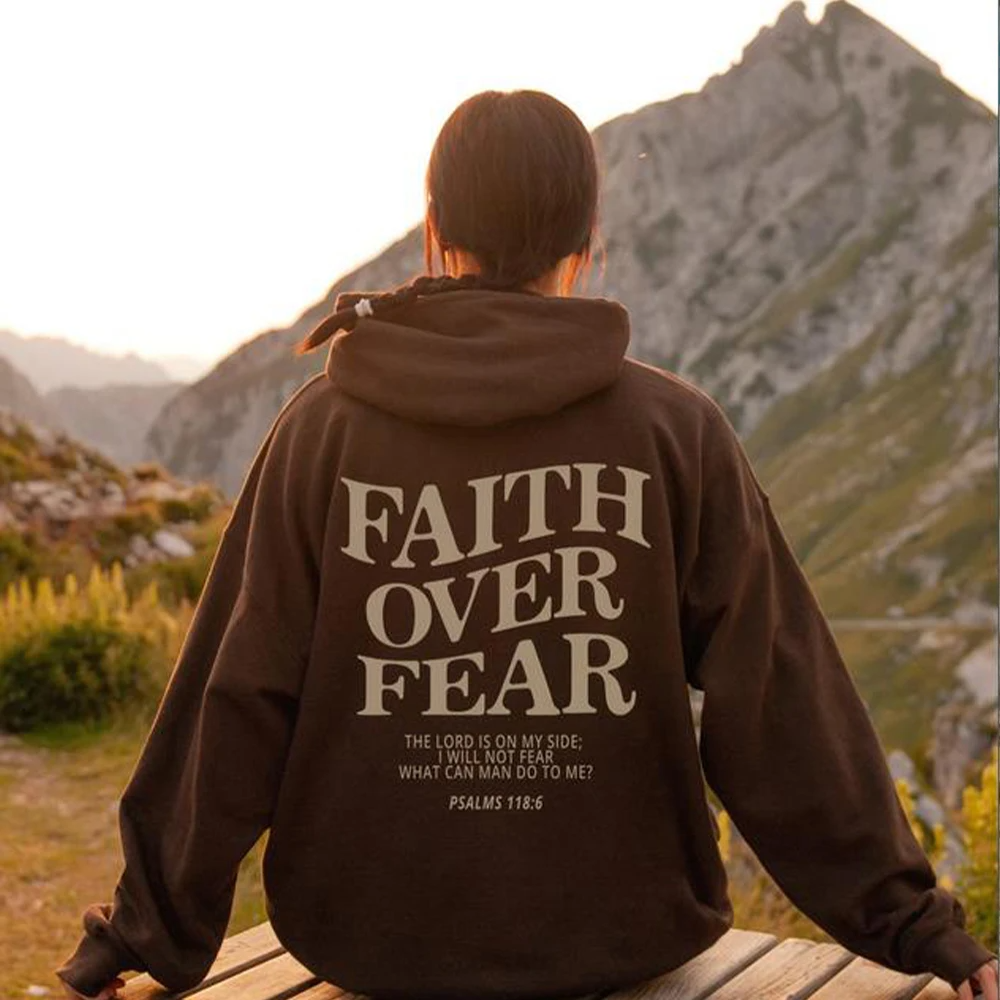 FashionFlux | Faith Over Fear Hoodie