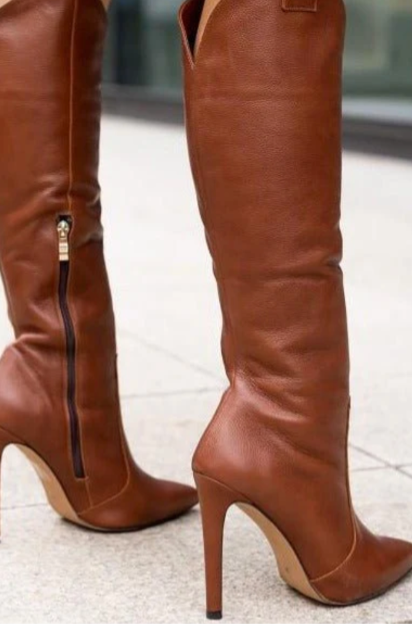 Valentina™ | Elegant Leather Boots