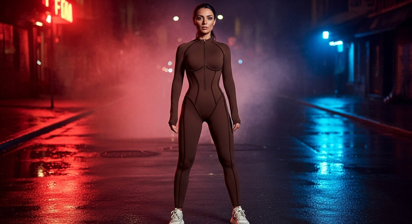 Sculpt Jumpsuit – Bewegung in Balance