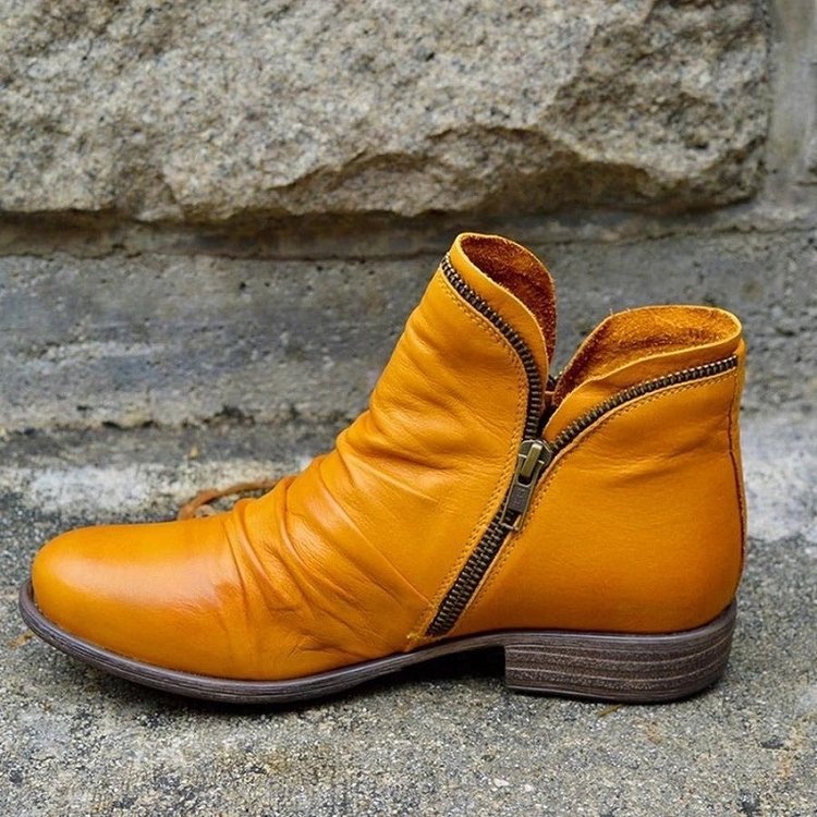 KENDRA | Leather Ankle boots