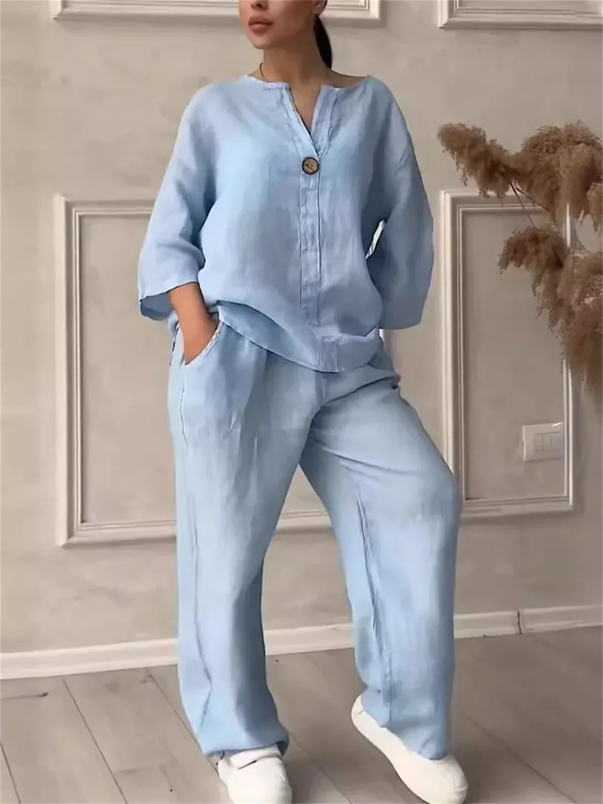 FashionFlux | Linnen Two-Piece