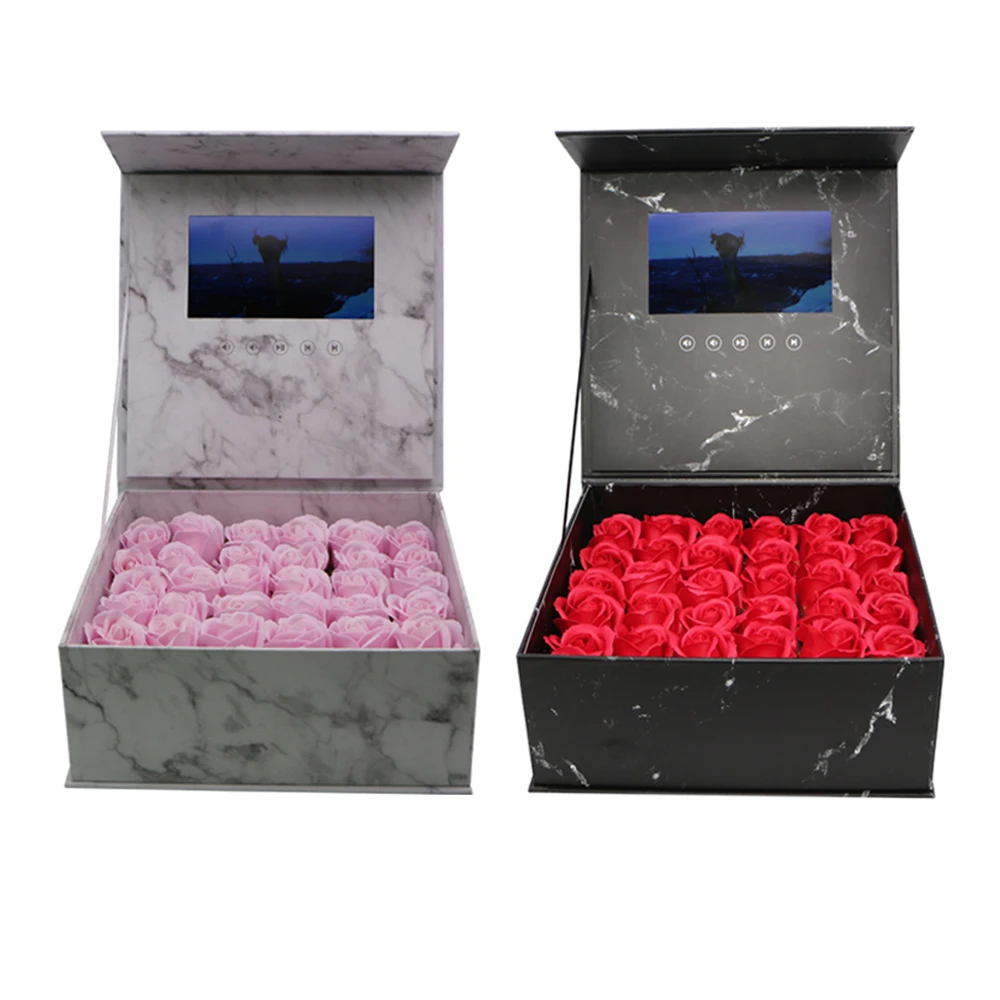 Luxury Video Brochure Gift Box with MP4 Screen
