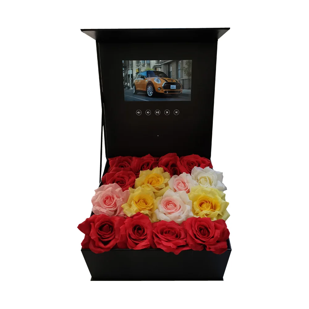 Luxury Video Brochure Gift Box with MP4 Screen