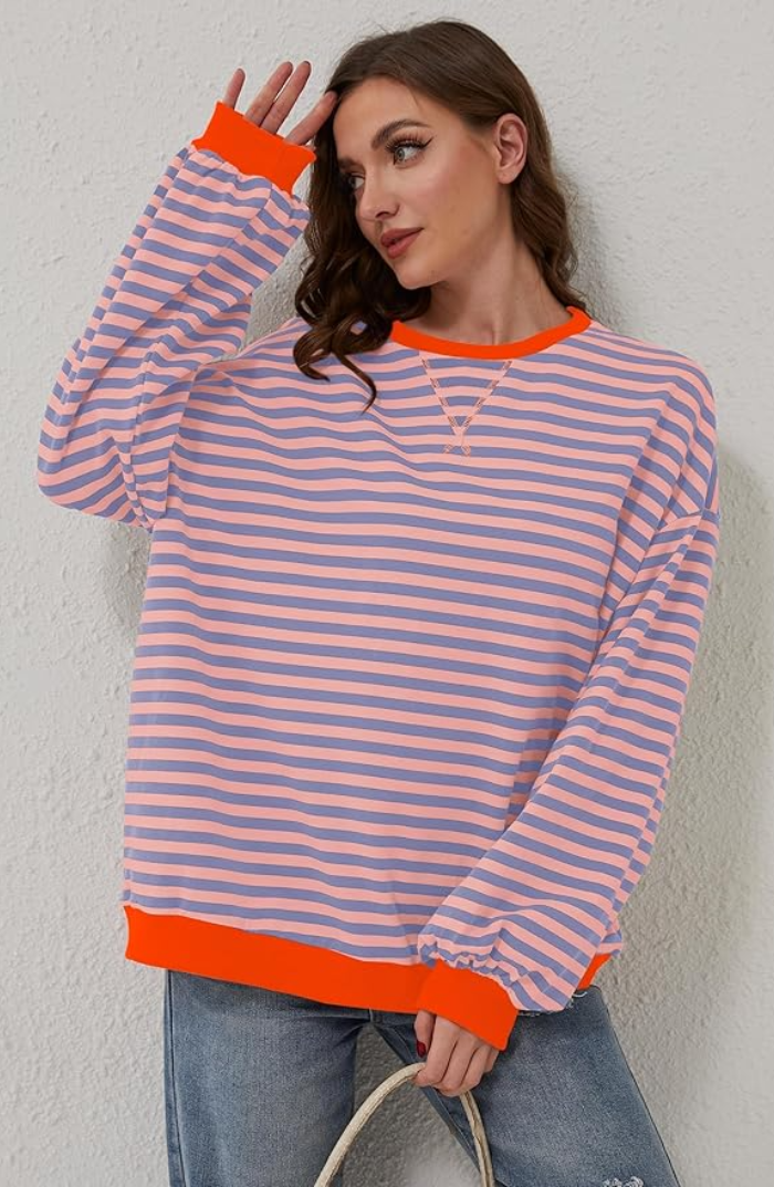Mana™ Striped Oversized Sweater
