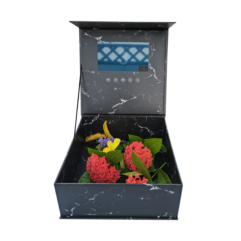 Luxury Video Brochure Gift Box with MP4 Screen