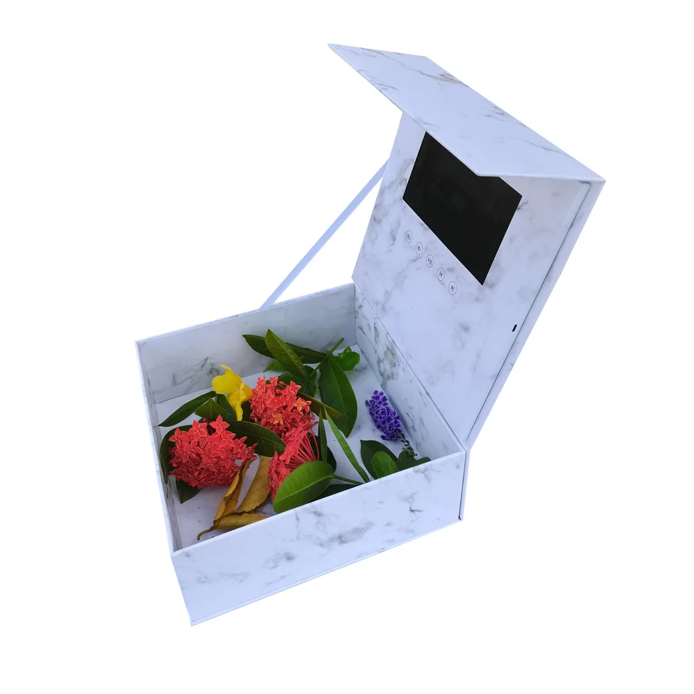 Luxury Video Brochure Gift Box with MP4 Screen