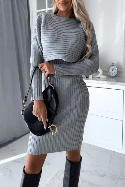 Sophia | Ribbed Knit Co-ord Set