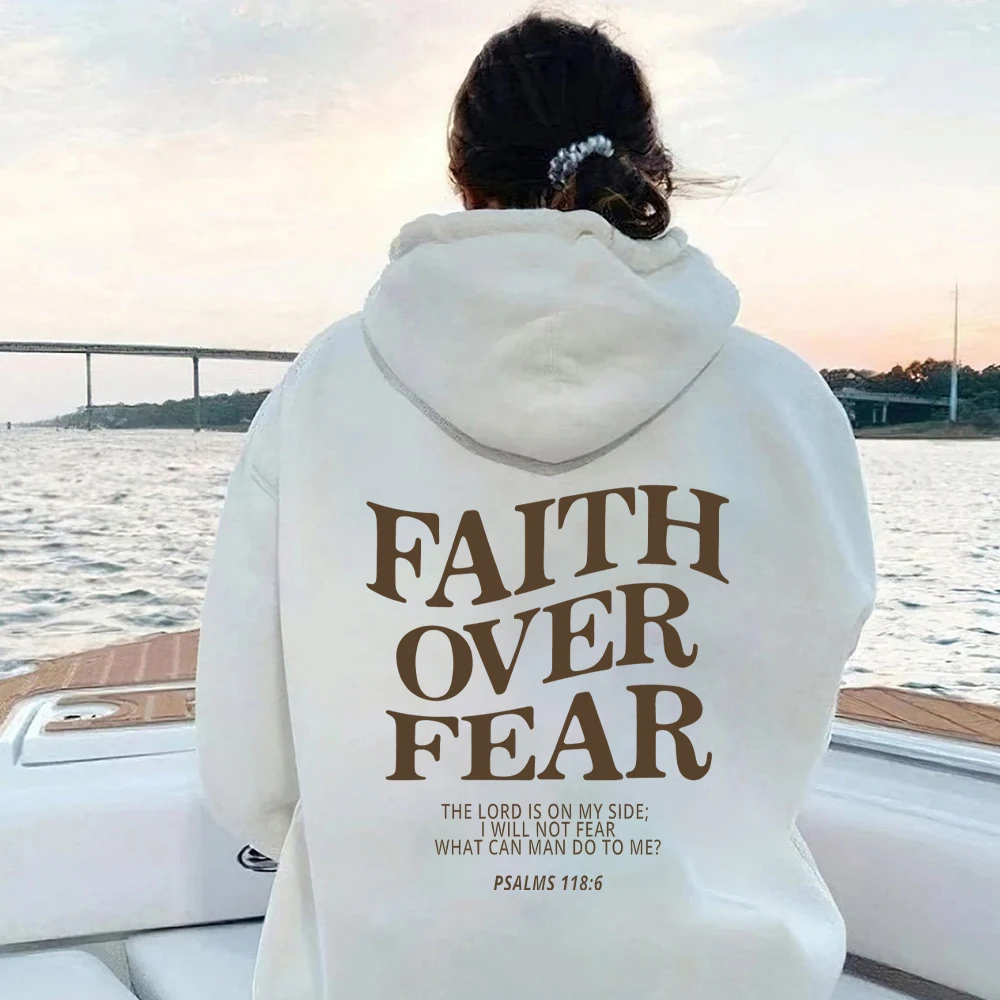 FashionFlux | Faith Over Fear Hoodie