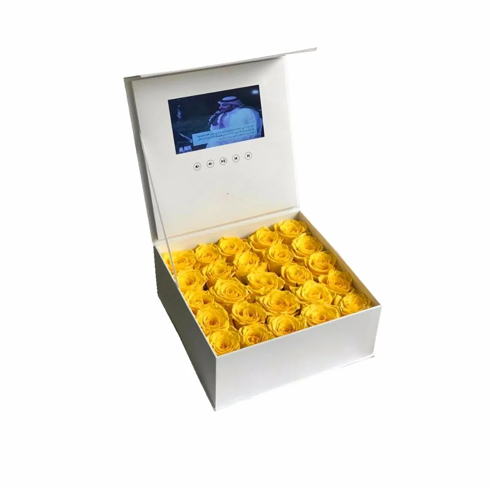 Luxury Video Brochure Gift Box with MP4 Screen