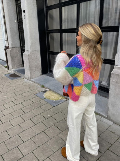 Janine Luxe™ - Warm Knitted Cardigan