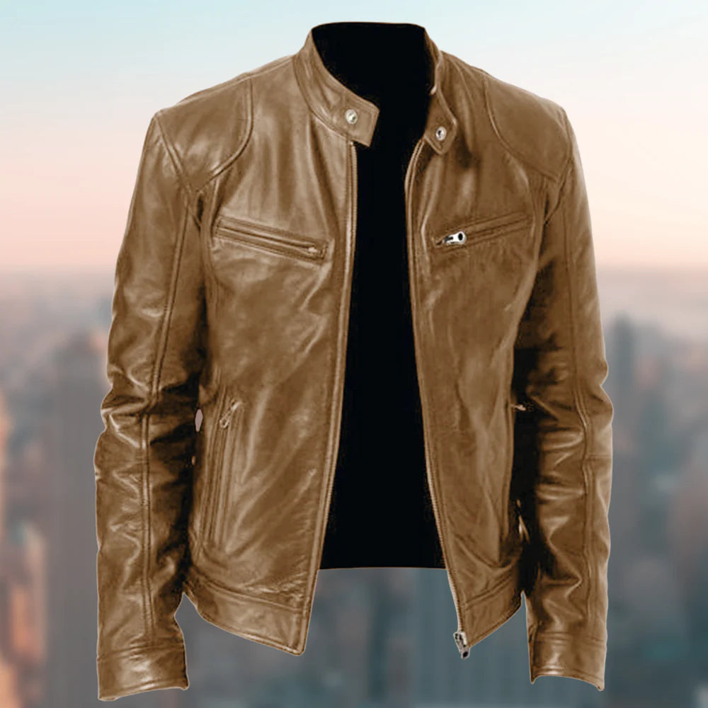 Josh | Retro Leather Jacket
