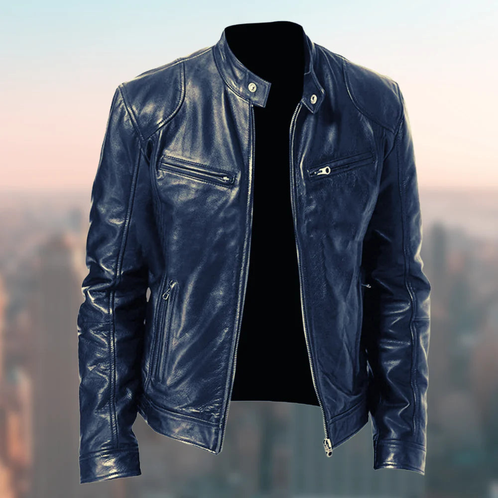 Josh | Retro Leather Jacket