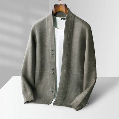 LuxeWeave™ Wool Cardigan