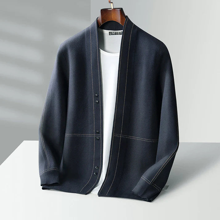 LuxeWeave™ Wool Cardigan