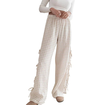 Retro Chic Wide-Leg Trousers