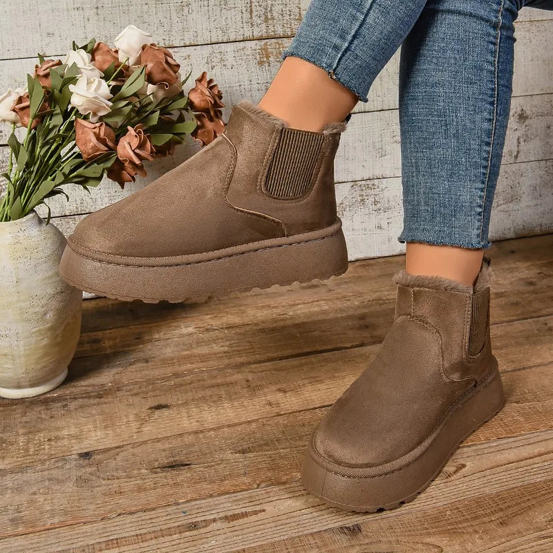 Frostbound | Warm Suede Boots
