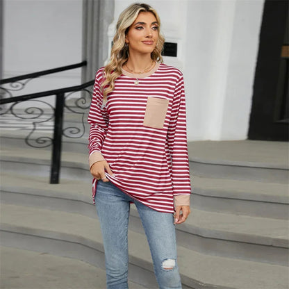 Sana™ Striped Oversized T-Shirt
