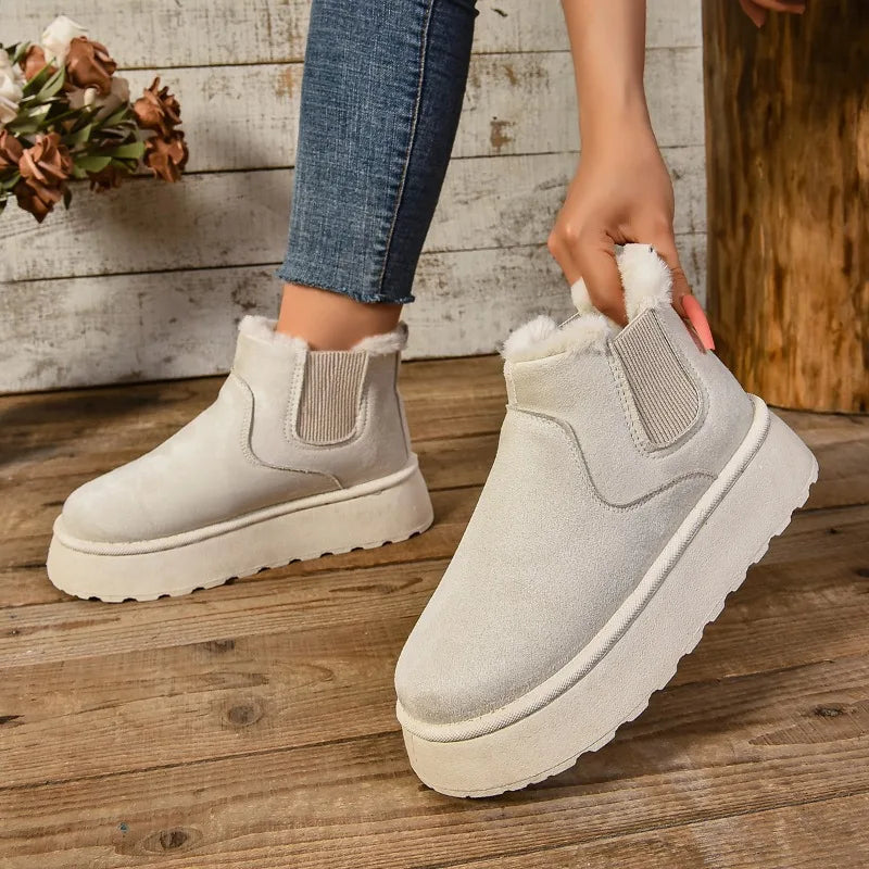 Frostbound | Warm Suede Boots