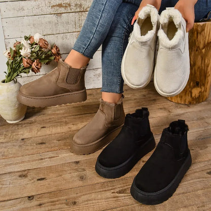 Frostbound | Warm Suede Boots