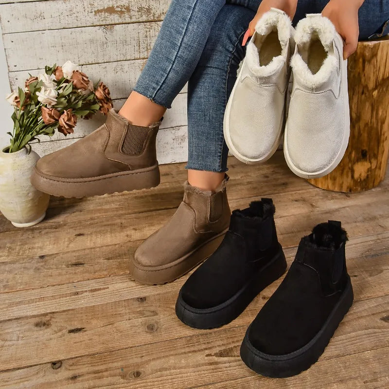Frostbound | Warm Suede Boots