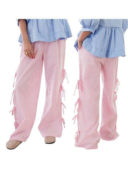 Retro Chic Wide-Leg Trousers