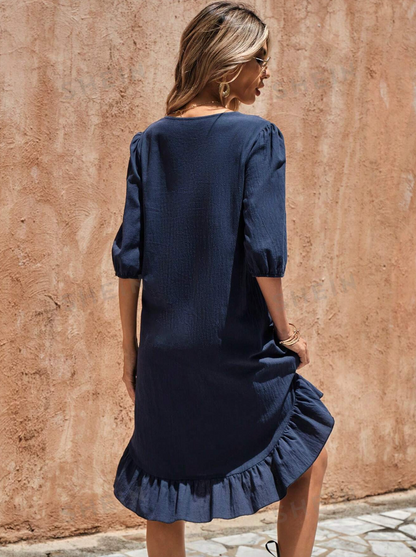 Sally™ | Ruffle Dress