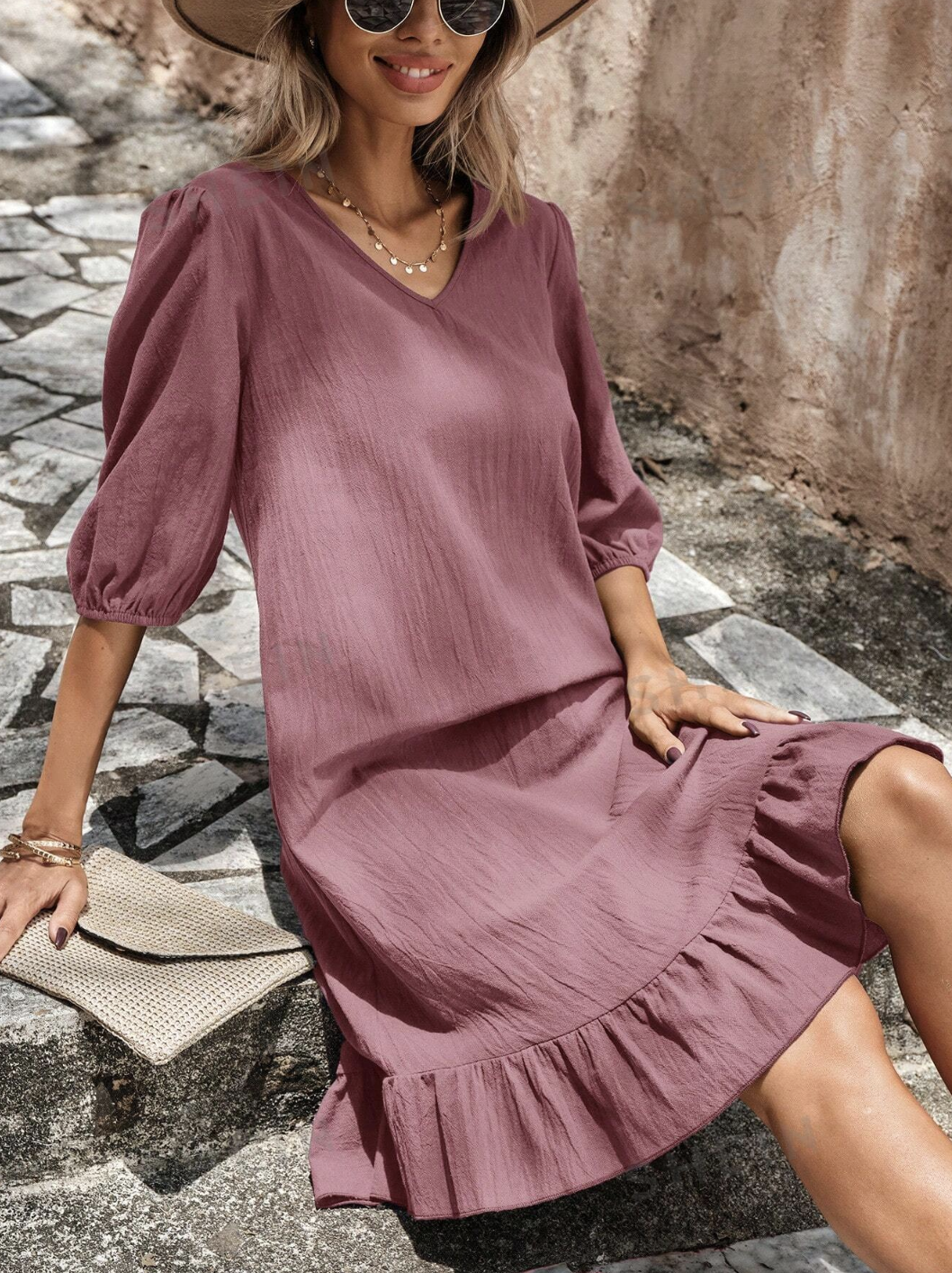 Sally™ | Ruffle Dress