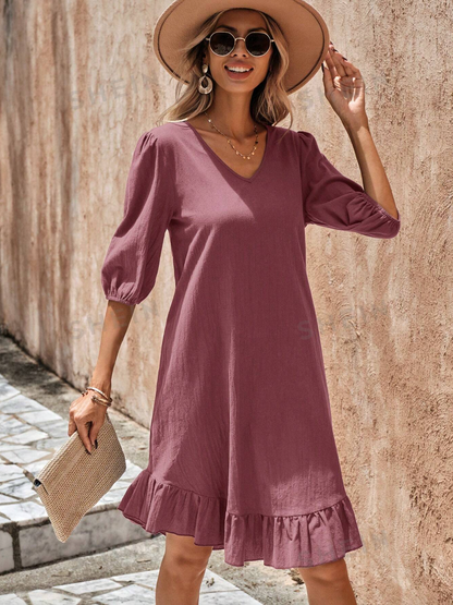 Sally™ | Ruffle Dress