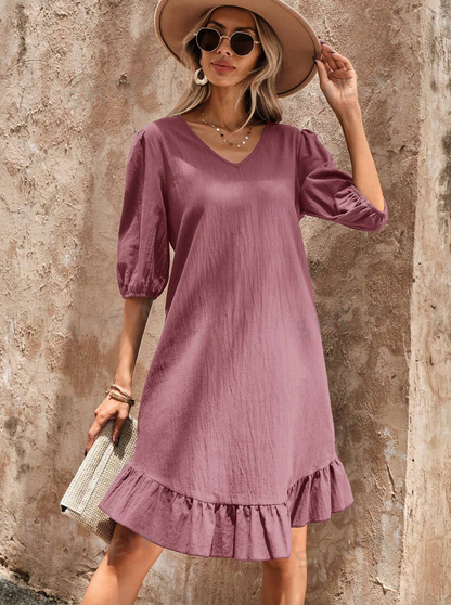 Sally™ | Ruffle Dress
