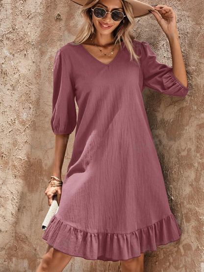 Sally™ | Ruffle Dress