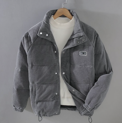 Kyle | Cord Puffer Jacket