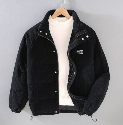 Kyle | Cord Puffer Jacket