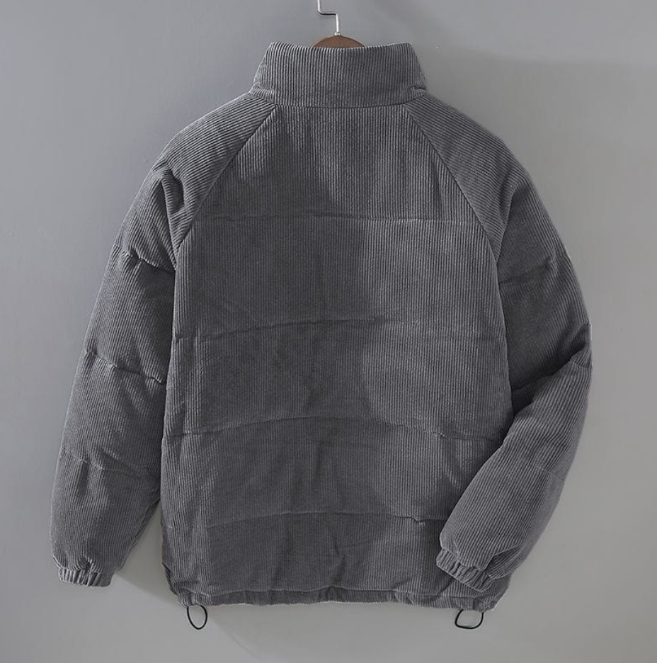 Kyle | Cord Puffer Jacket