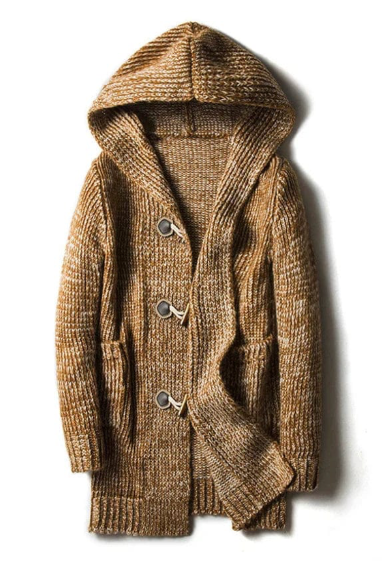 Hooded Knit Jacket