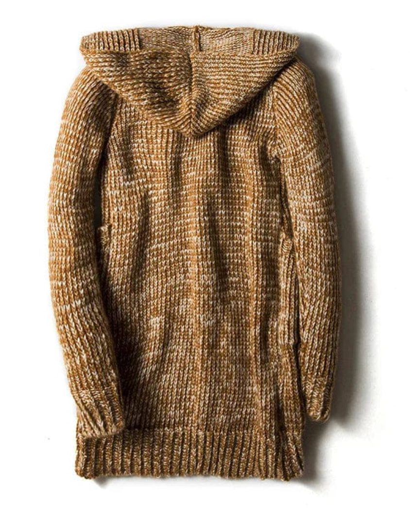 Hooded Knit Jacket