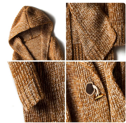 Hooded Knit Jacket