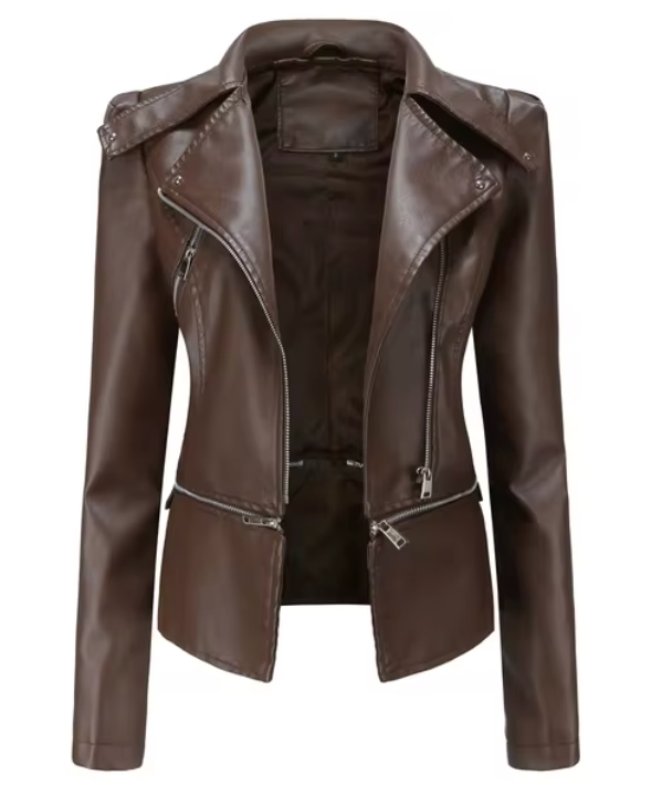 Sophie | Faux Leather Jacket