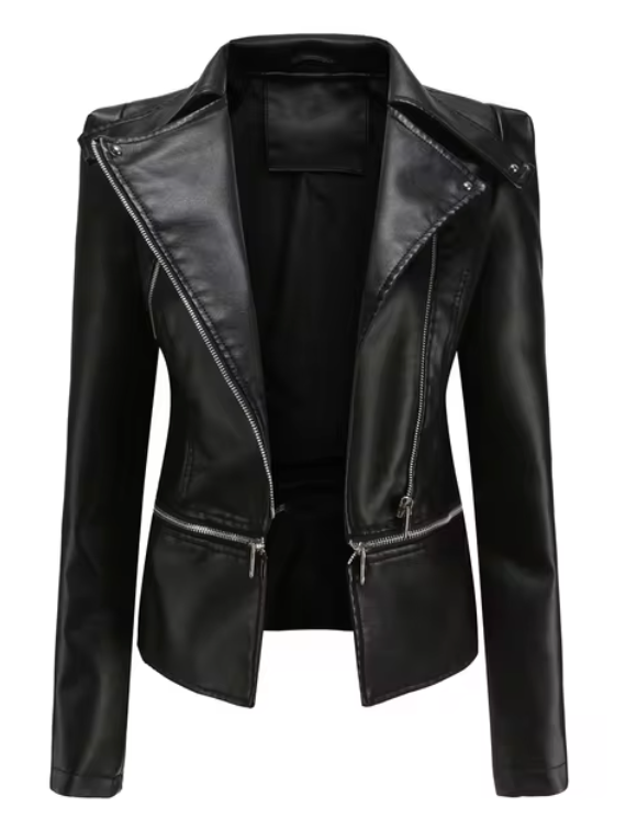 Sophie | Faux Leather Jacket