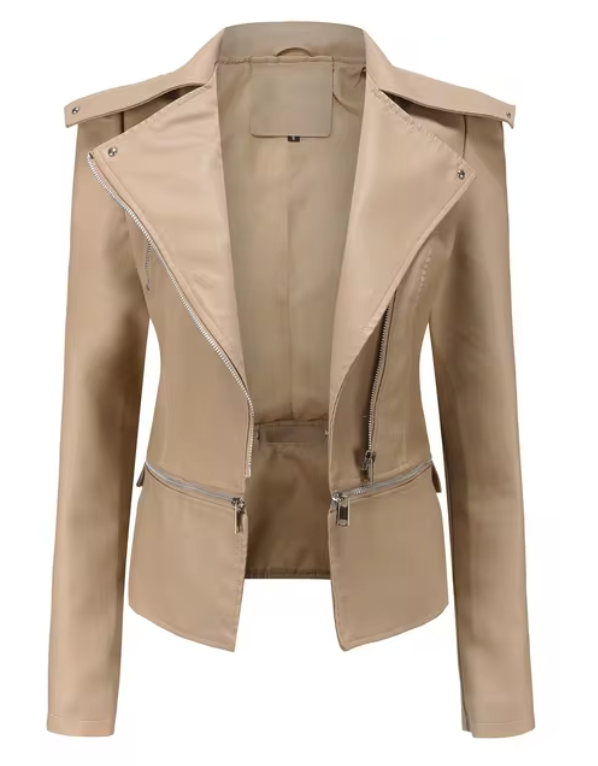 Sophie | Faux Leather Jacket