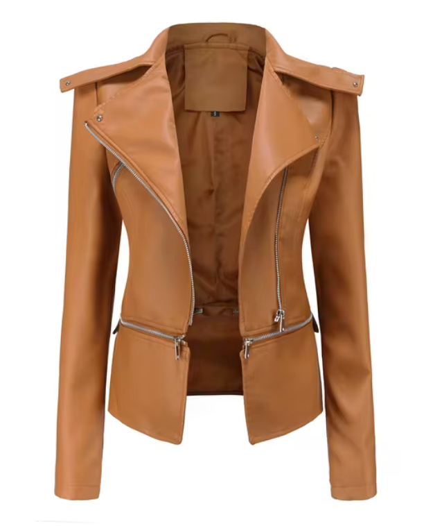 Sophie | Faux Leather Jacket