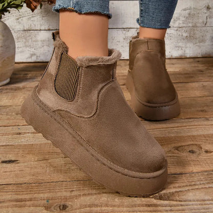 Frostbound | Warm Suede Boots