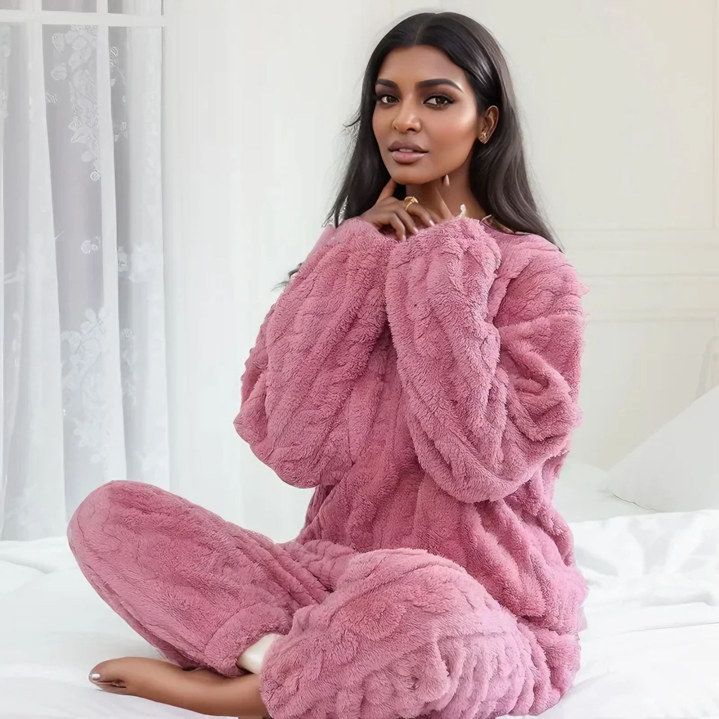 FashionFlux | Cozy Fleece Lounge Set