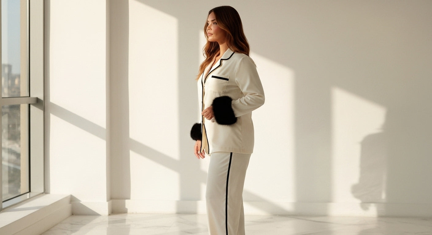 Velvet Pyjama Set – Eleganz in Bewegung