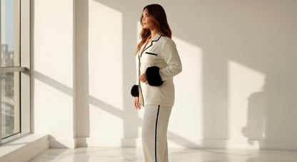 Velvet Pyjama Set – Eleganz in Bewegung