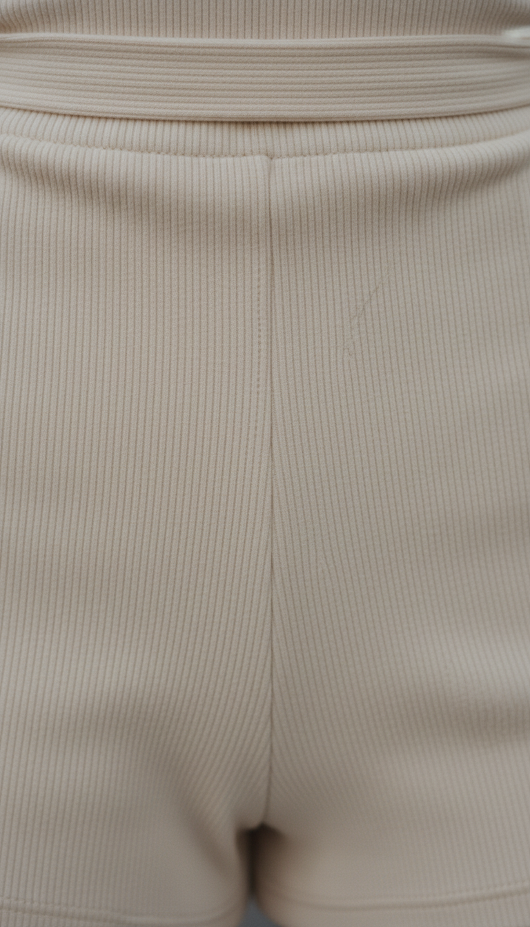 Long Sleeve Knit Romper – Struktur in Bewegung