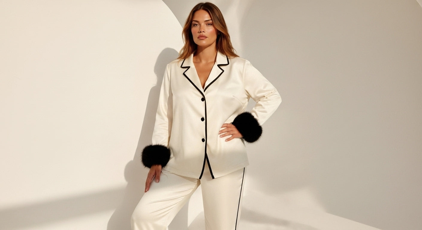 Velvet Pyjama Set – Eleganz in Bewegung