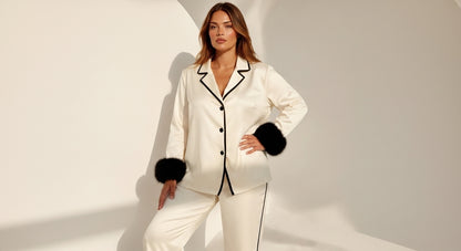Velvet Pyjama Set – Eleganz in Bewegung