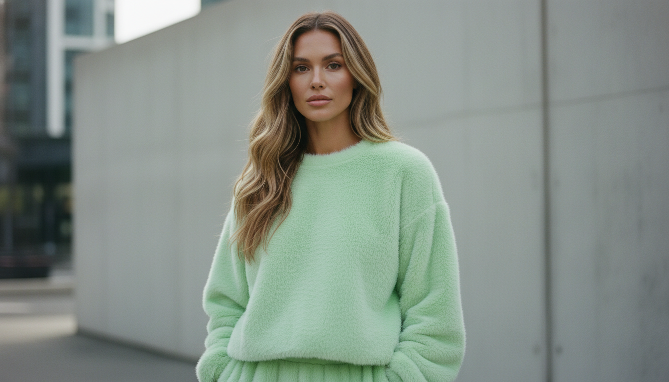 Premium Faux Fur Short Set – Weichheit mit Struktur