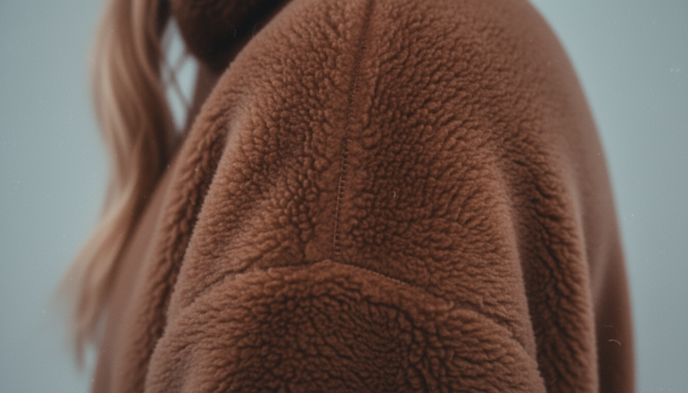 Oversized Faux Fur Hoodie Dress – Komfort mit Haltung