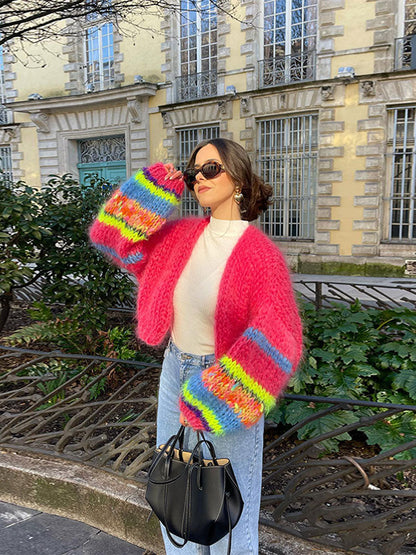 Janine Luxe™ - Warm Knitted Cardigan